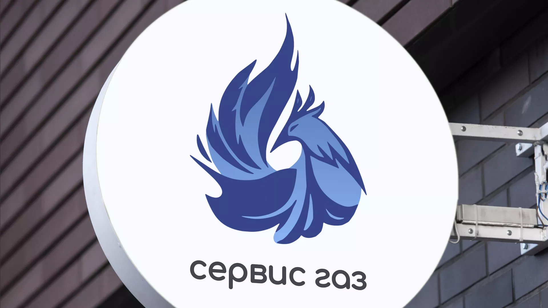 Создание логотипа «Сервис газ» в Ейске